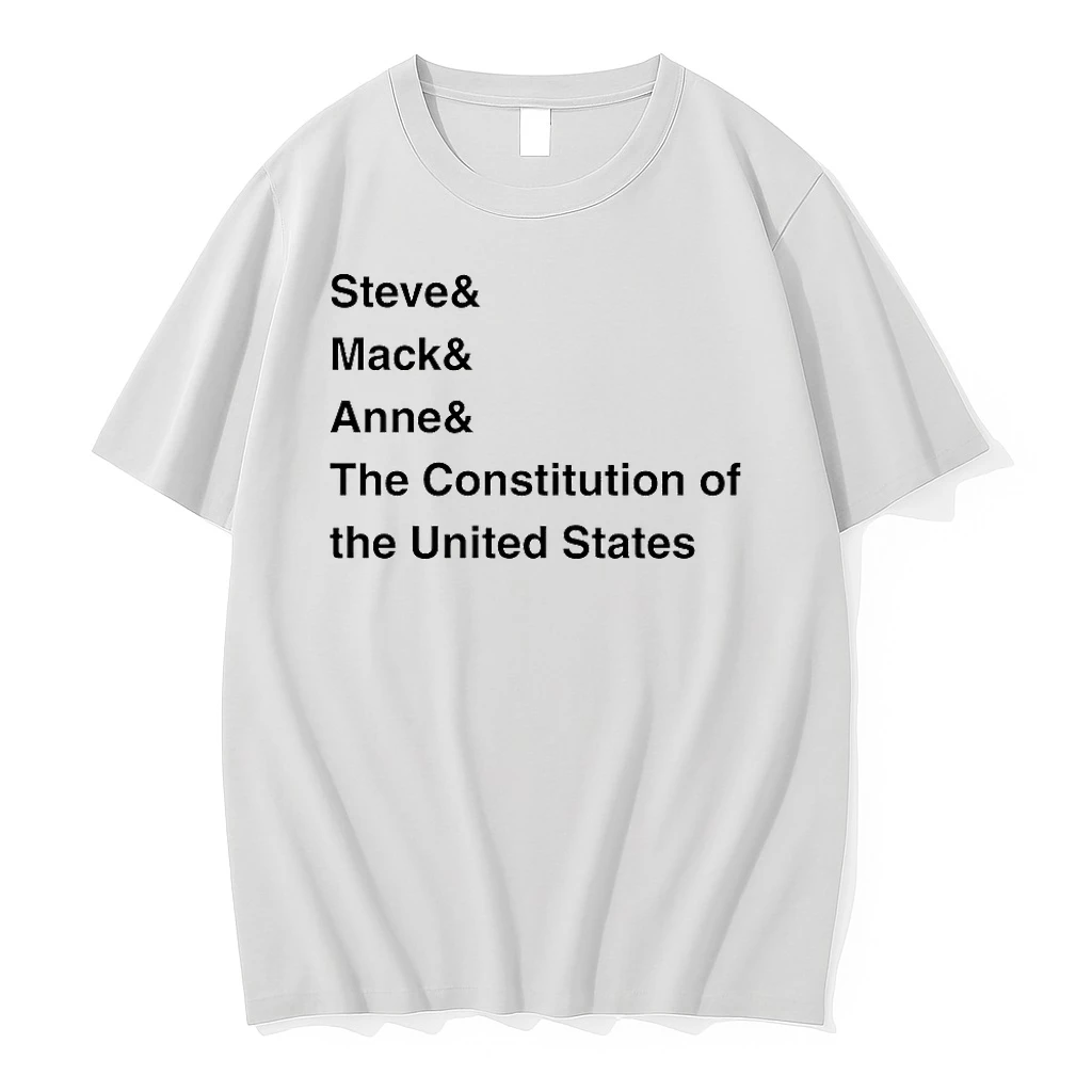 Steve Mack Anne The Constitution Of The United States Shirts