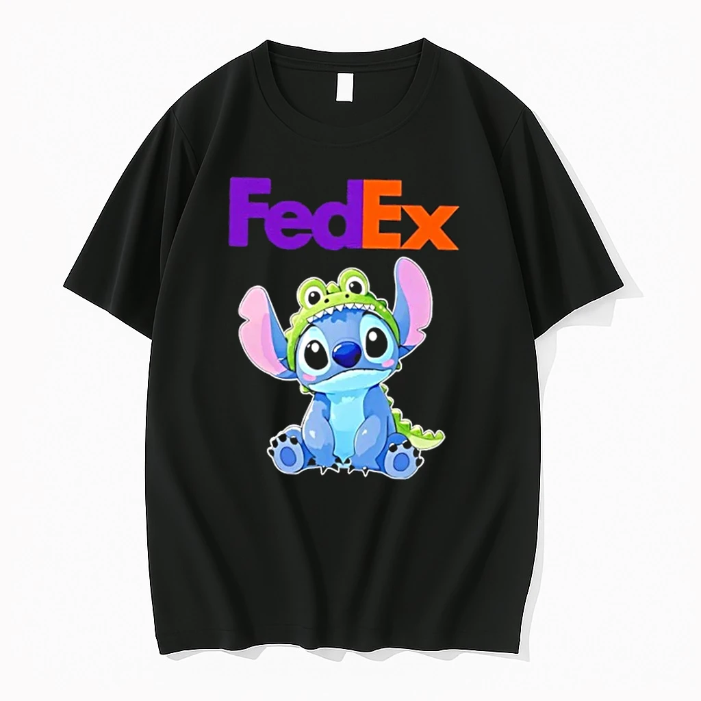 Stitch Cosplay Crocodile X Fedex Shirts