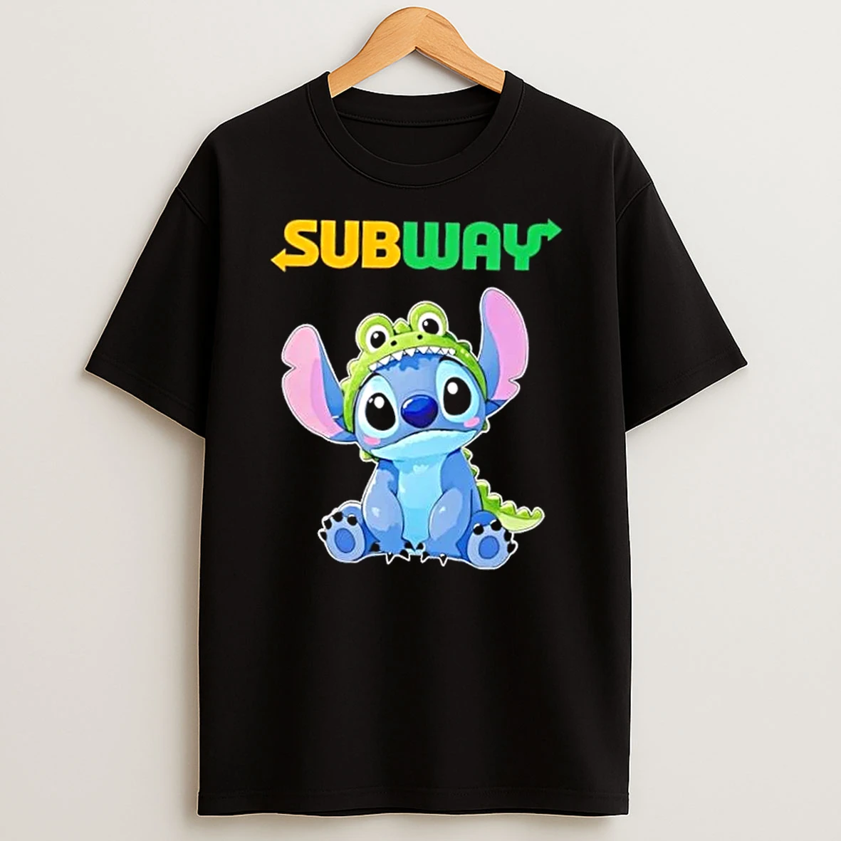 Stitch Cosplay Crocodile X Subway Shirts