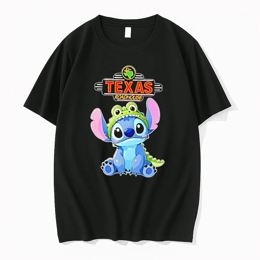 Stitch Cosplay Crocodile X Texas Roadhouse Shirts