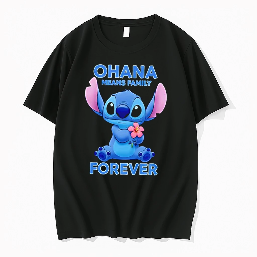 Stitch Ohana Means Family Forever Shirts