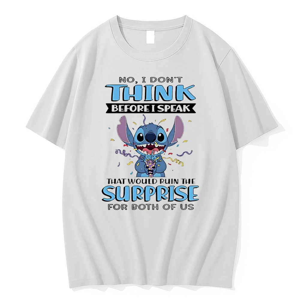 Stitch No I Dont Think Before I Speak That Would Ruin The Surprise Shirts