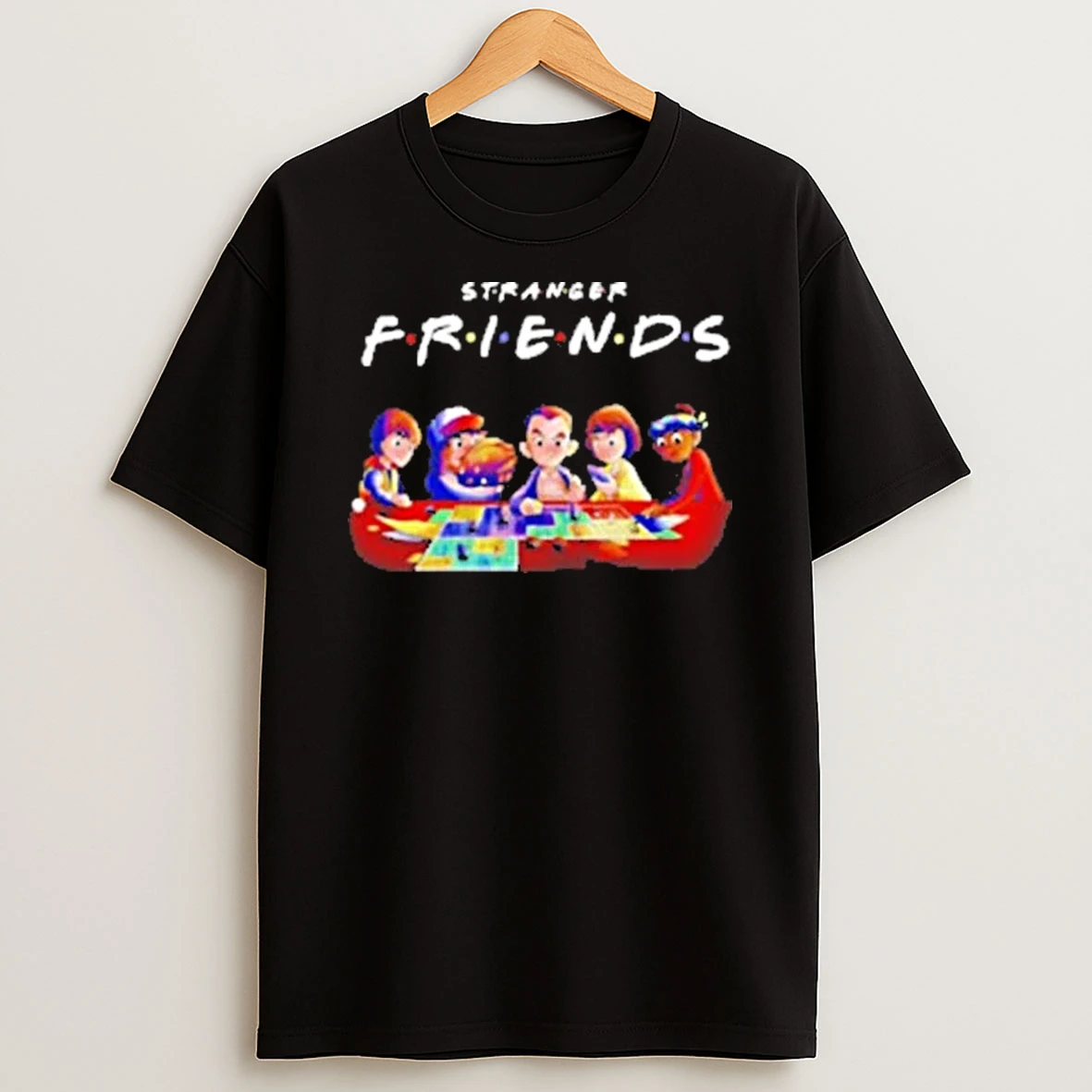 Stranger Friends Stranger Things Board Game Dungeons And Dragons 80s Shirts
