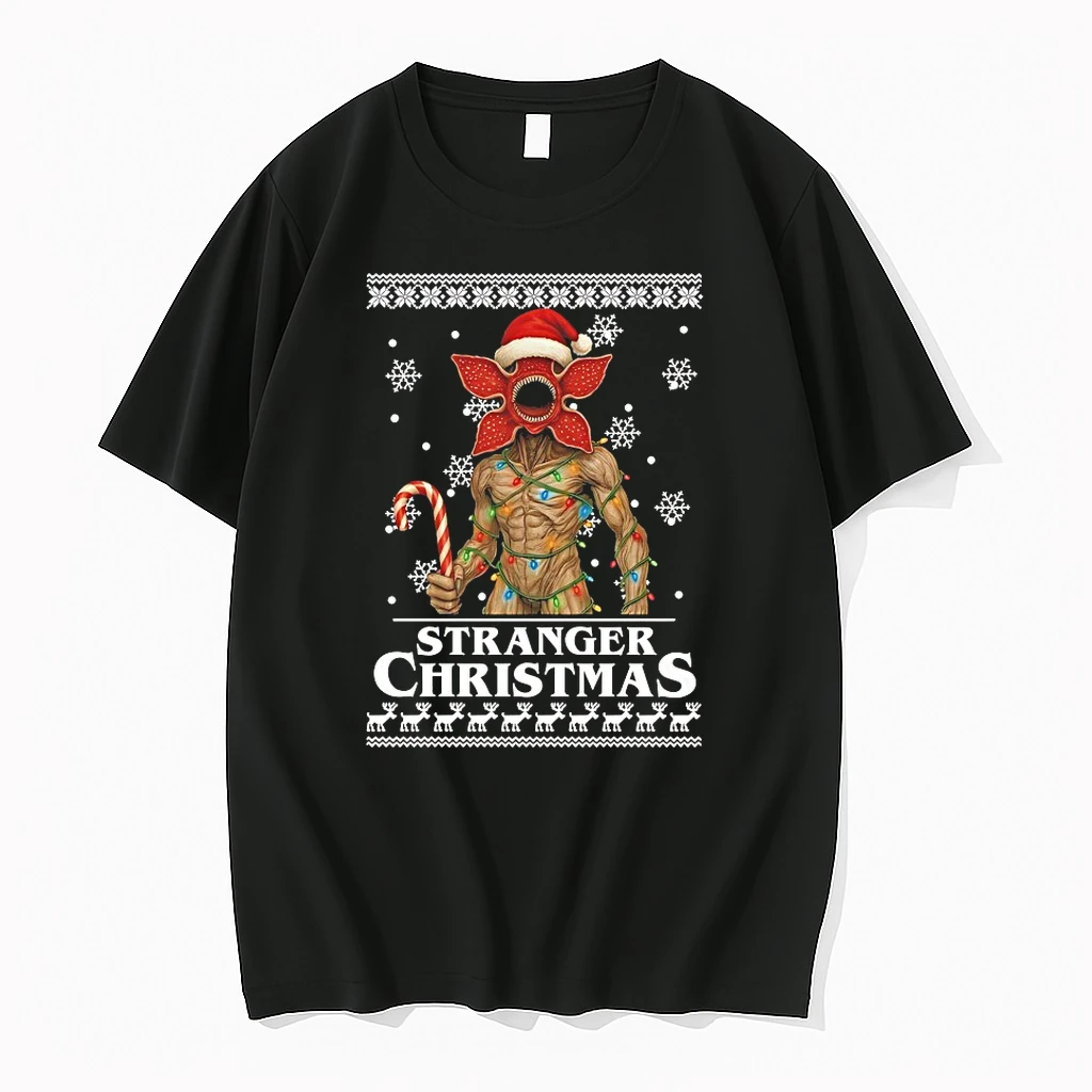 Stranger Things Christmas Stranger Demogorgon Shirts