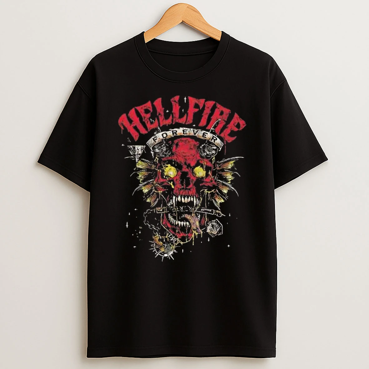 Stranger Things Satan Hellfire Forever Shirts