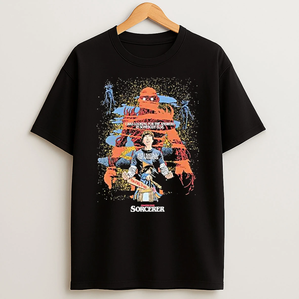 Stranger Things Season 5 X Butcher Billy Sorcerer Graphic Shirts