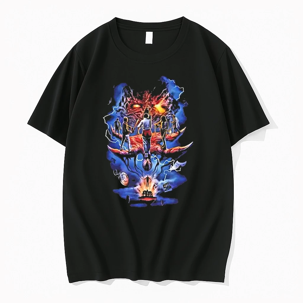 Stranger Things Upside Down Warriors Shirts