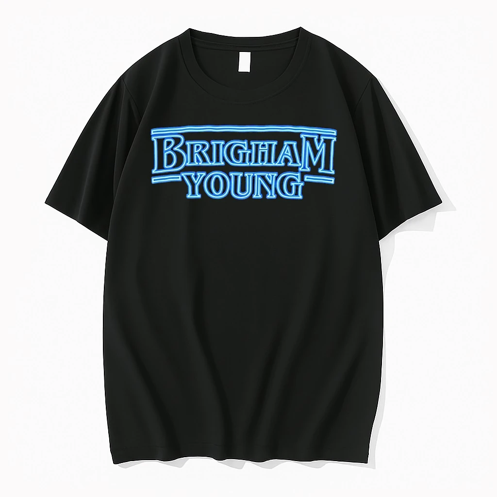Stranger Things X Brigham Young Byu Cougars Basketball Shirts