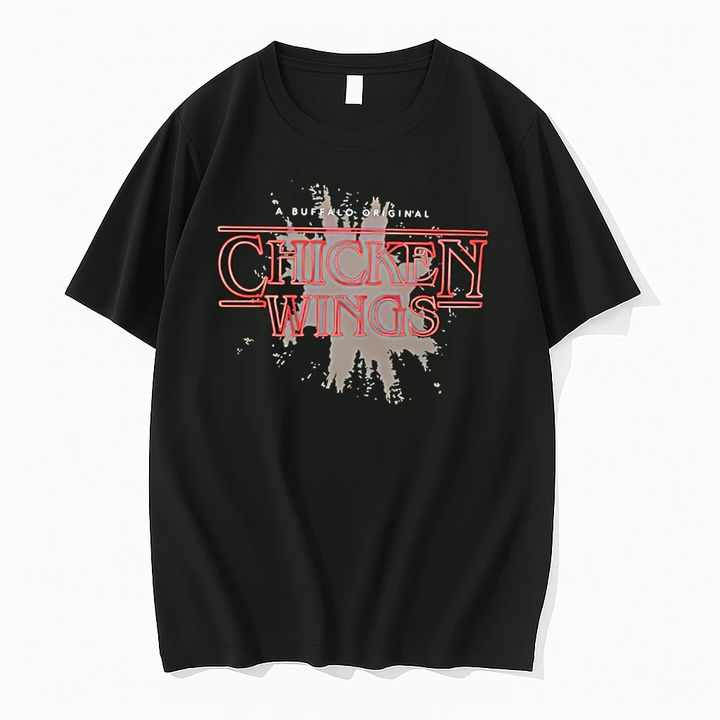 Stranger Wings Chicken Wings A Buffalo Graphic Shirts