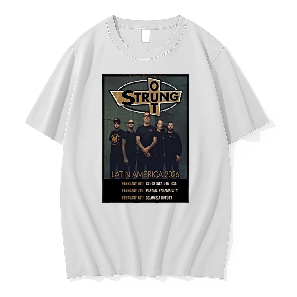 Strung Out Latin America Tour 2026 Shirts