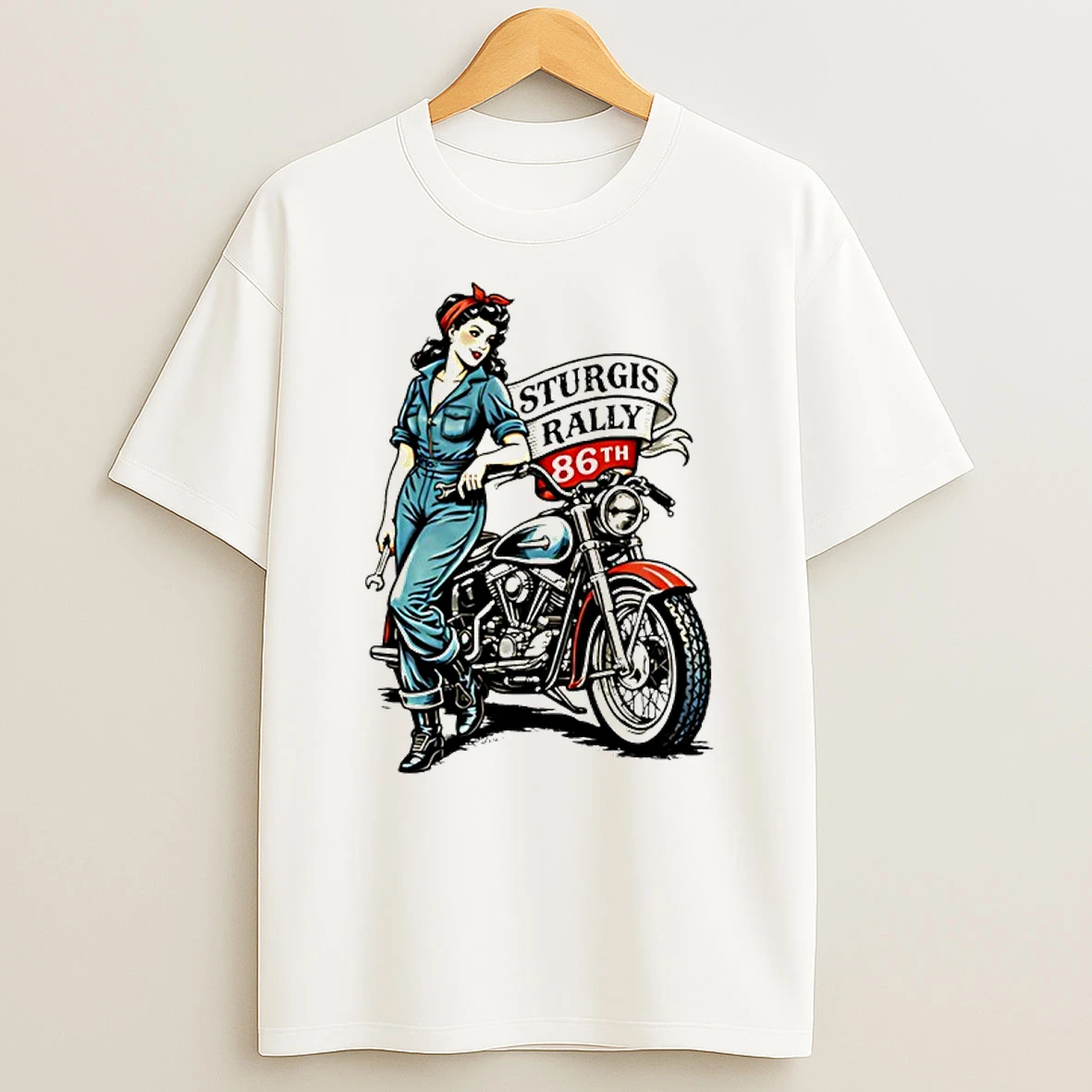 Sturgis Iron Rose Pin Up 86th Anniversary 2026 Shirts