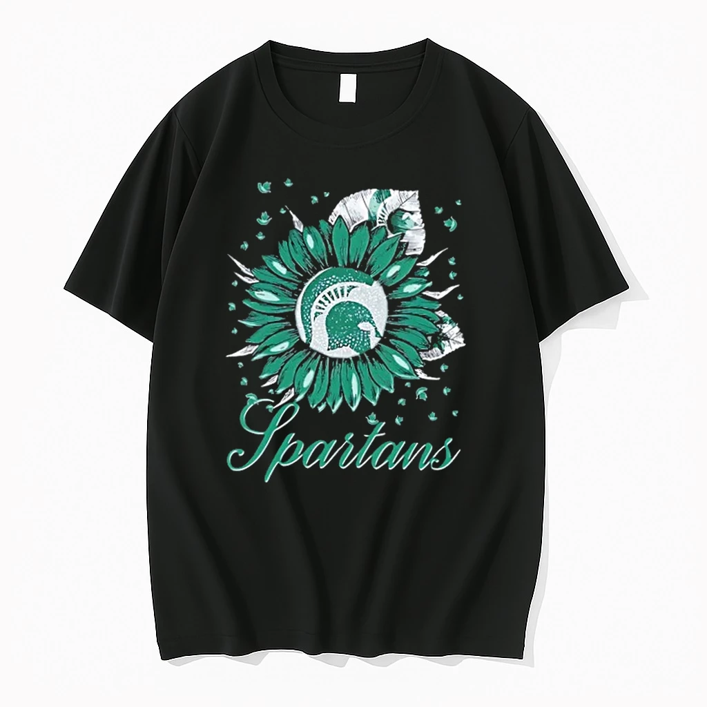 Sunflower X Michigan State Spartans Football Logo Shirts