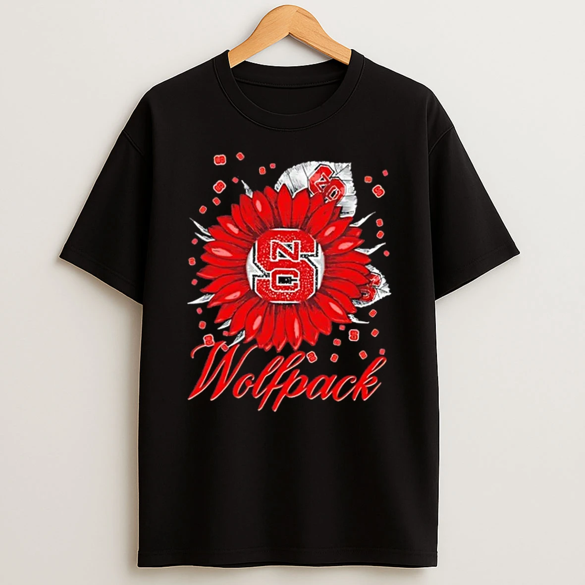 Sunflower X Nc State Wolfpack Football Logo Shirts
