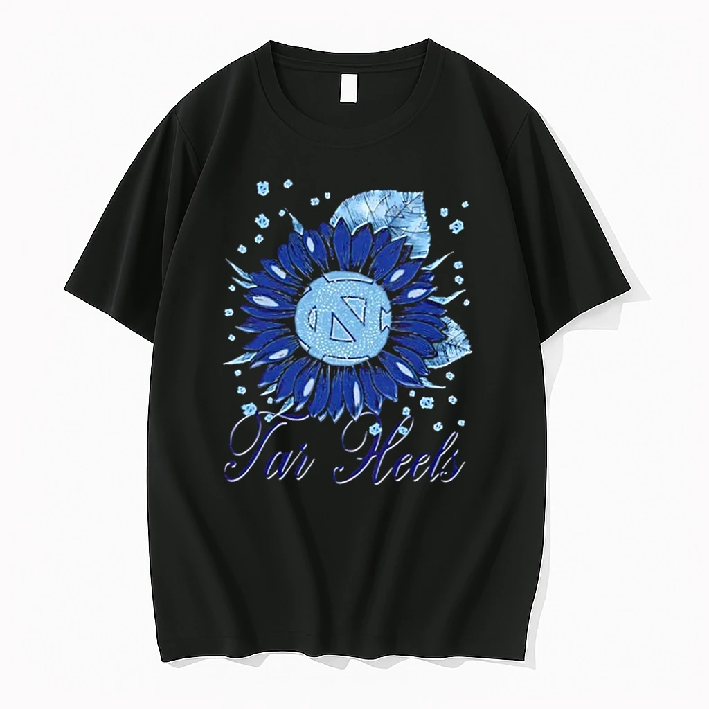 Sunflower X North Carolina Tar Heels Football Logo Shirts