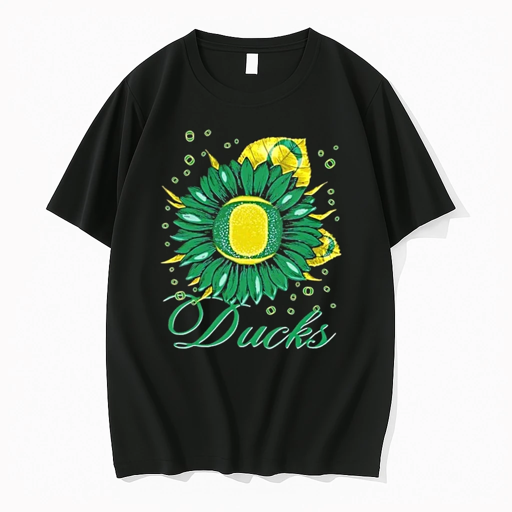 Sunflower X Oregon Ducks Football Logo Shirts