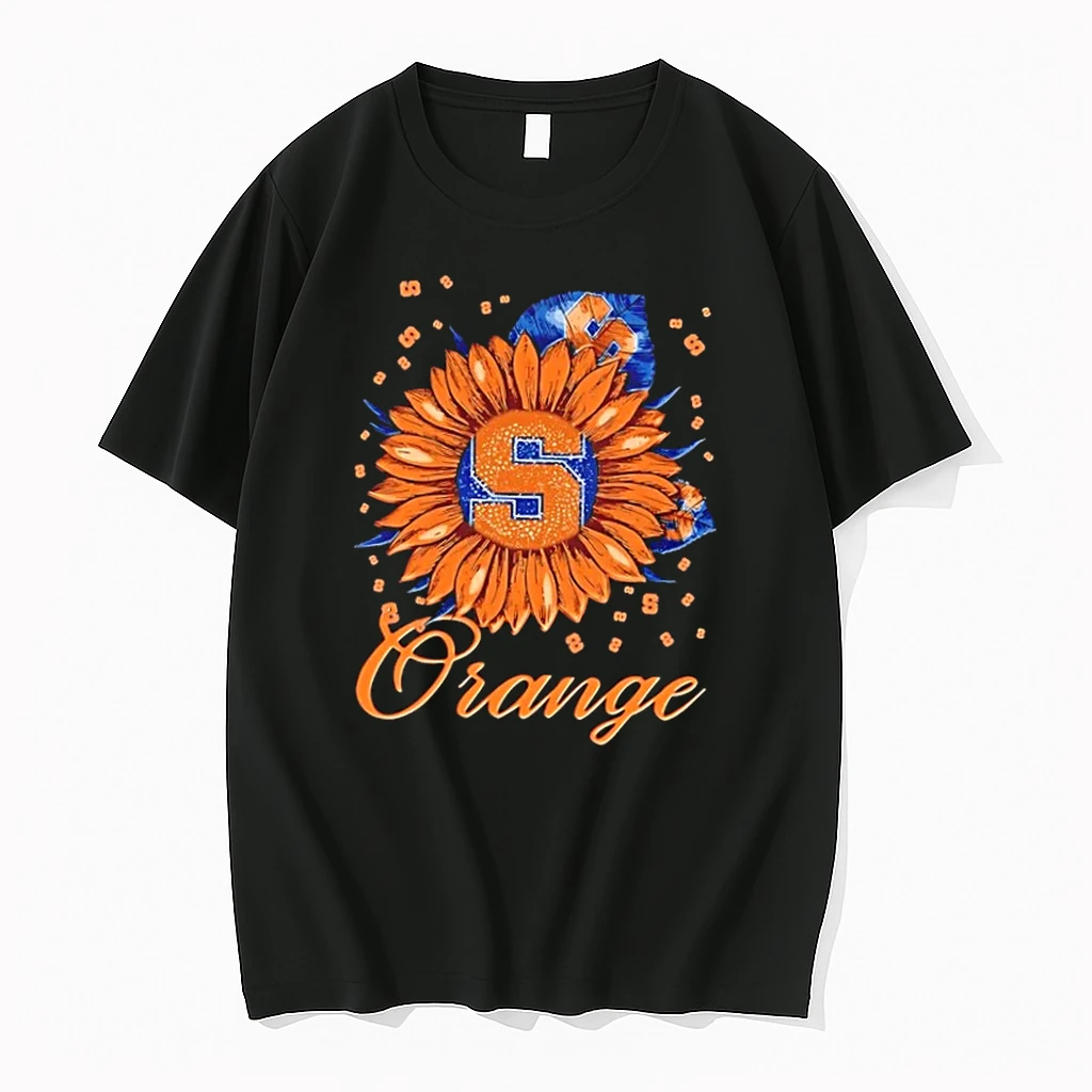 Sunflower X Syracuse Orange Football Logo Shirts