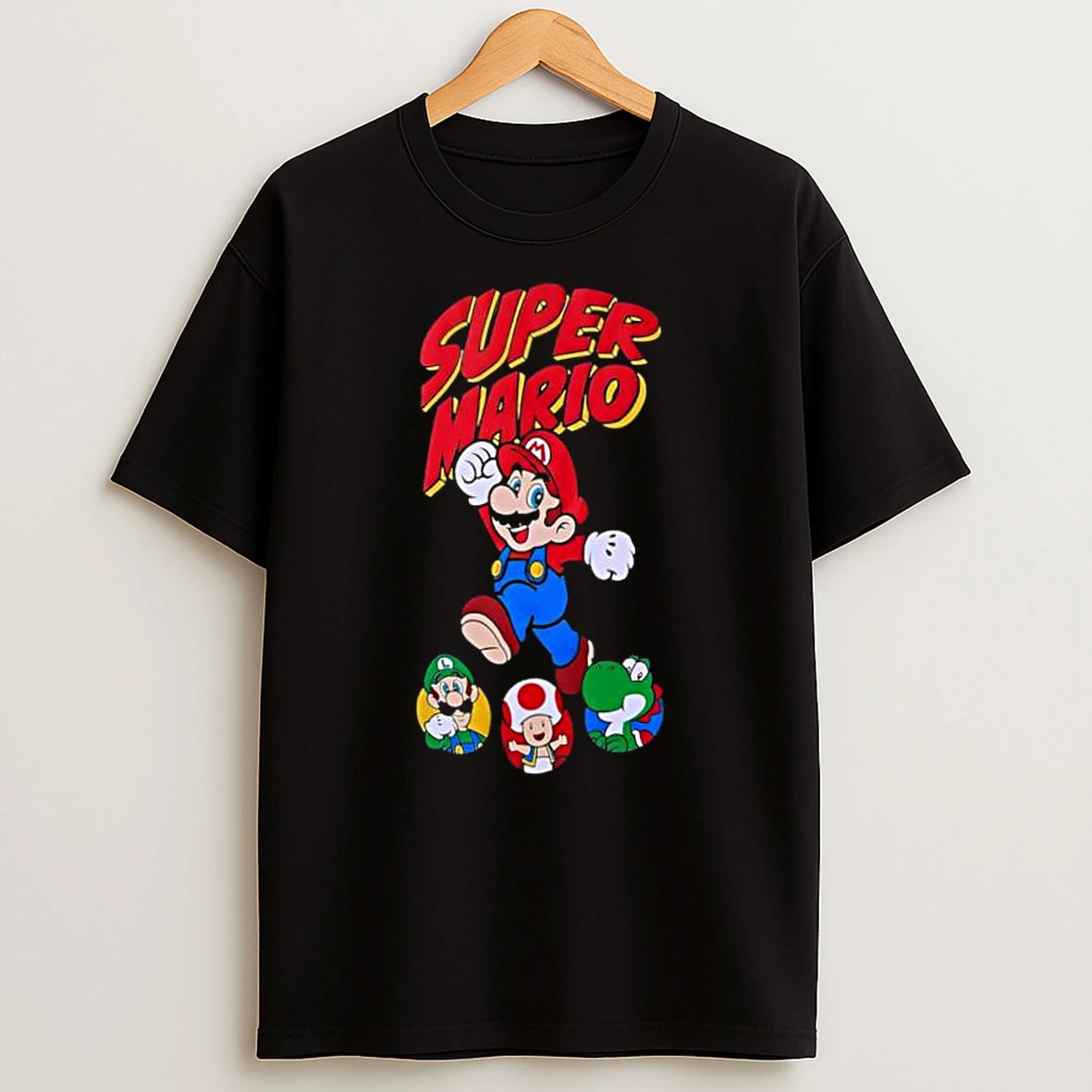 Super Mario Bros Mario And Friends Cartoon Shirts