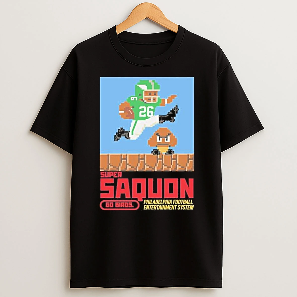 Super Saquon Bros Entertainment System Shirts