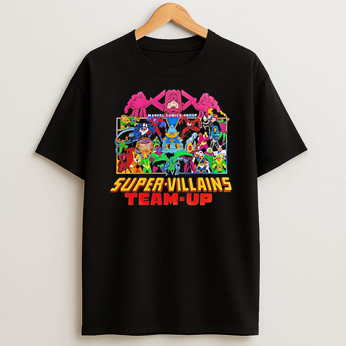 Super Villains Team Up Marvel Comics Group Shirts