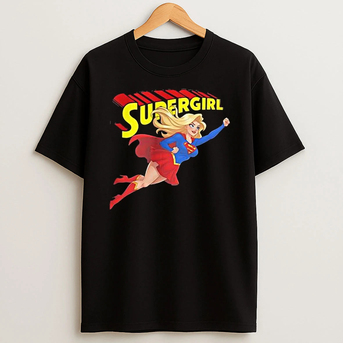 Supergirl Flying Dc Comic Retro Shirts