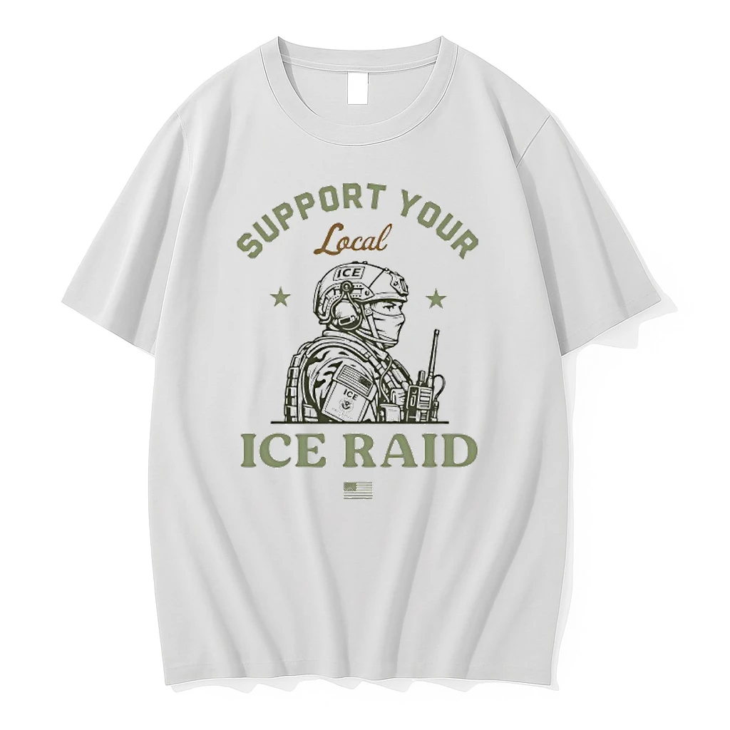 Support Your Local Ice Raid Customs Enforcement Agency U S Immigration Shirts