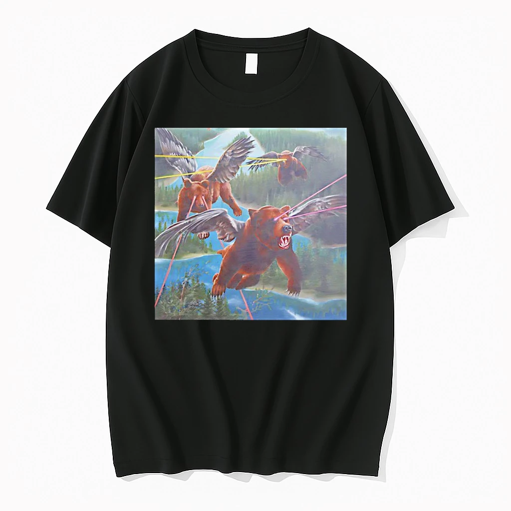 Synnibarr Lazer Bears Graphic Shirts