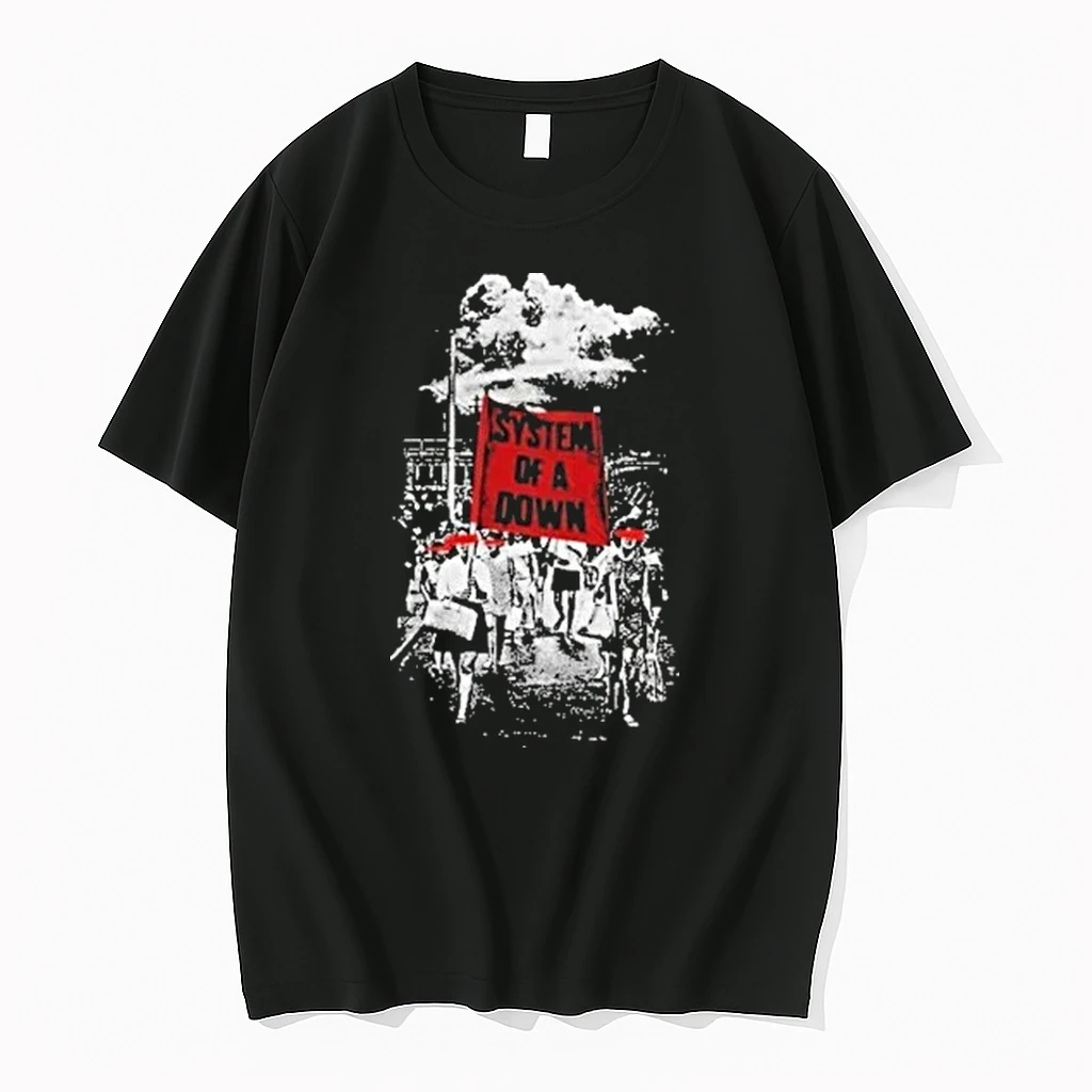 System Of A Down Banner Marches Shirts