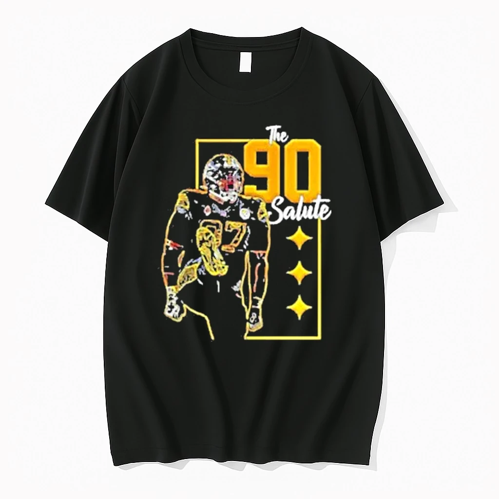 T J Watt Pittsburgh Steelers Nfl The 90 Salute Shirts