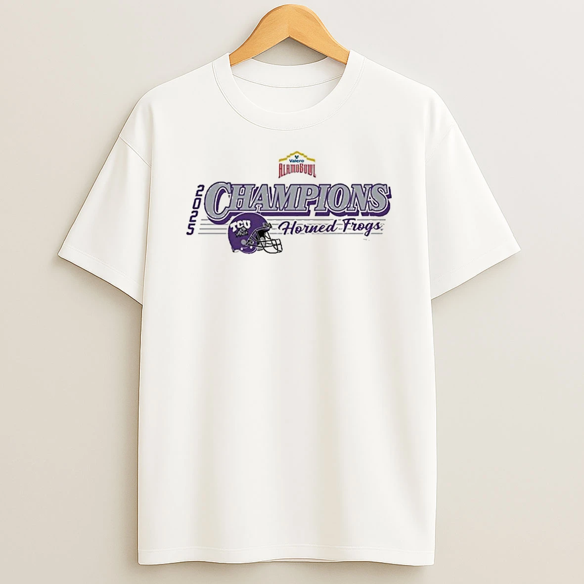 Tcu Horned Frogs 2025 Alamo Bowl Champions Shirts