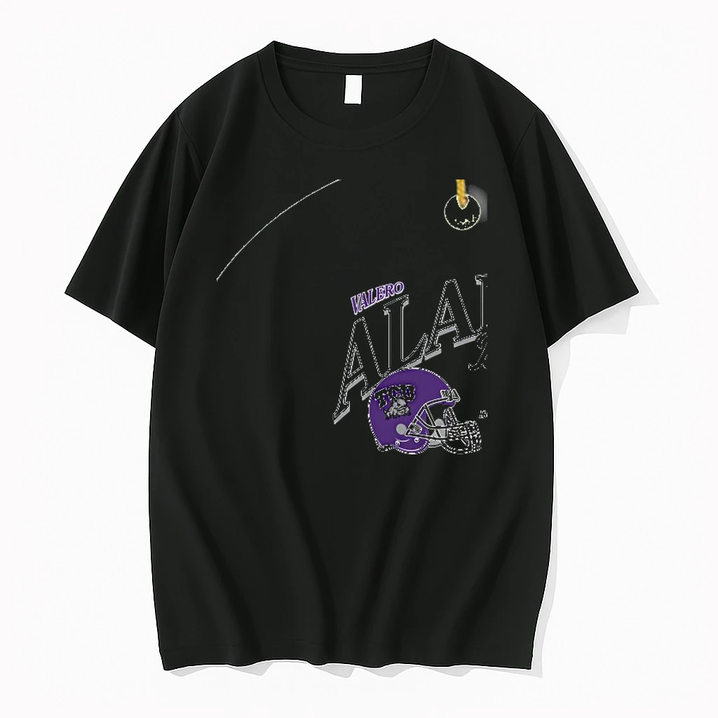 Tcu Horned Frogs 2025 Valero Alamo Bowl December 30th 2025 Helmet Shirts