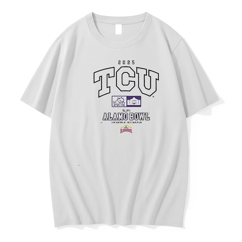 Tcu Horned Frogs 2025 Valero Alamo Bowl Shirts
