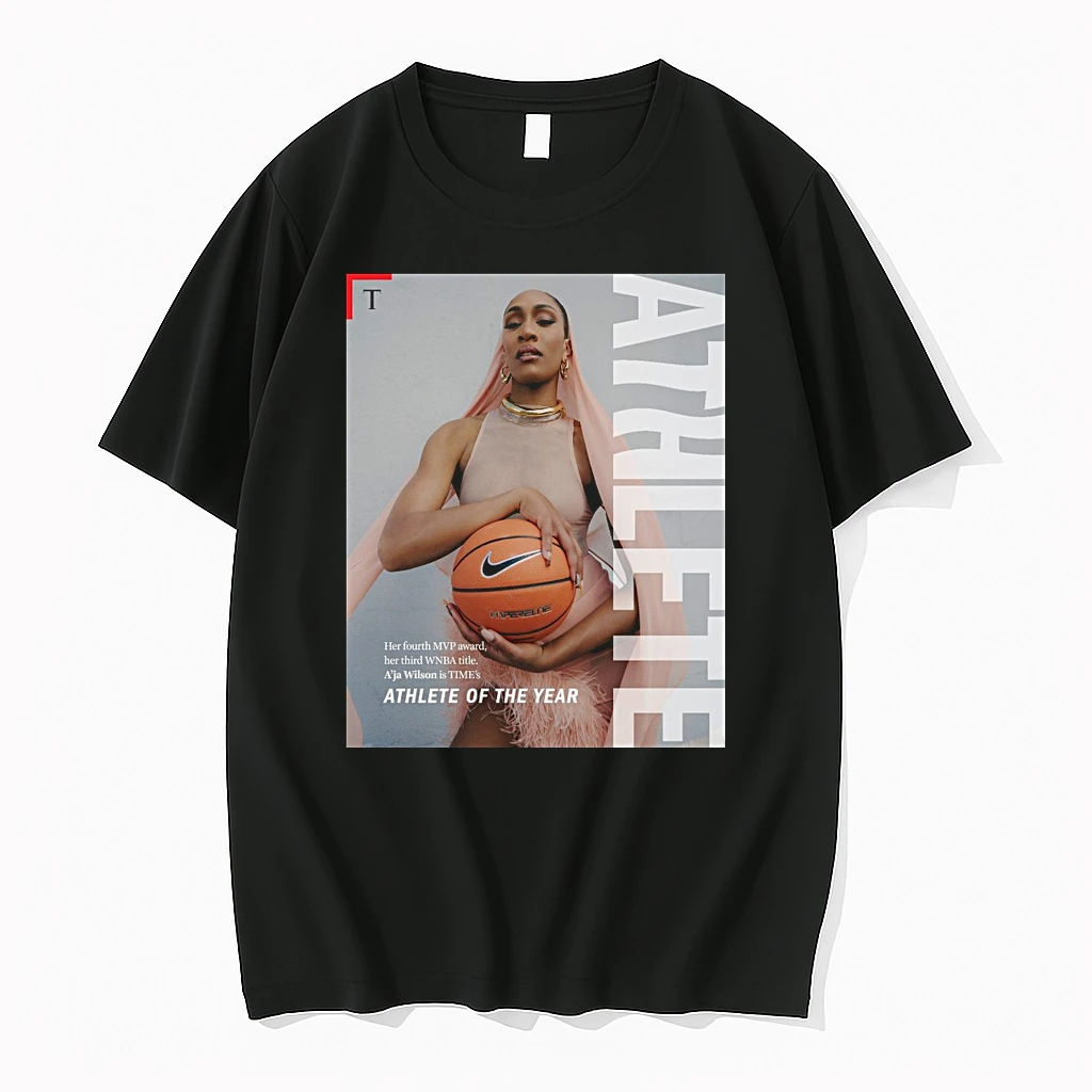 Time Magazine Wnba Aja Wilson 2025 Athlete Of The Year Shirts