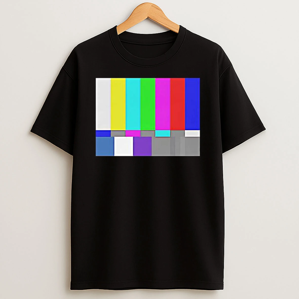 Tv Test Pattern Color Bar Shirts