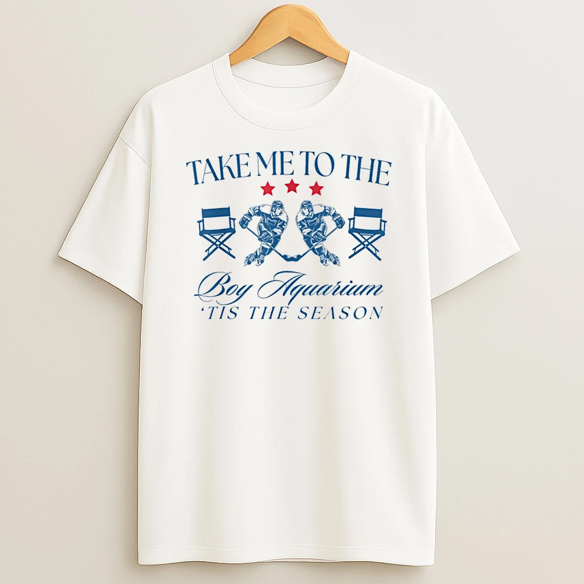Take Me To The Boy Aquarium Hockey Lover Shirts