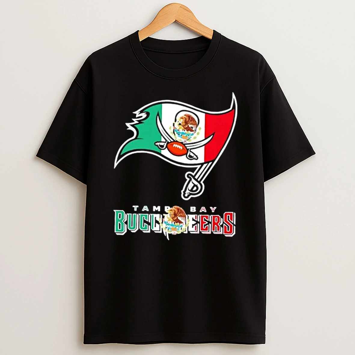 Tampa Bay Buccaneers Football X Mexican Flag Shirts