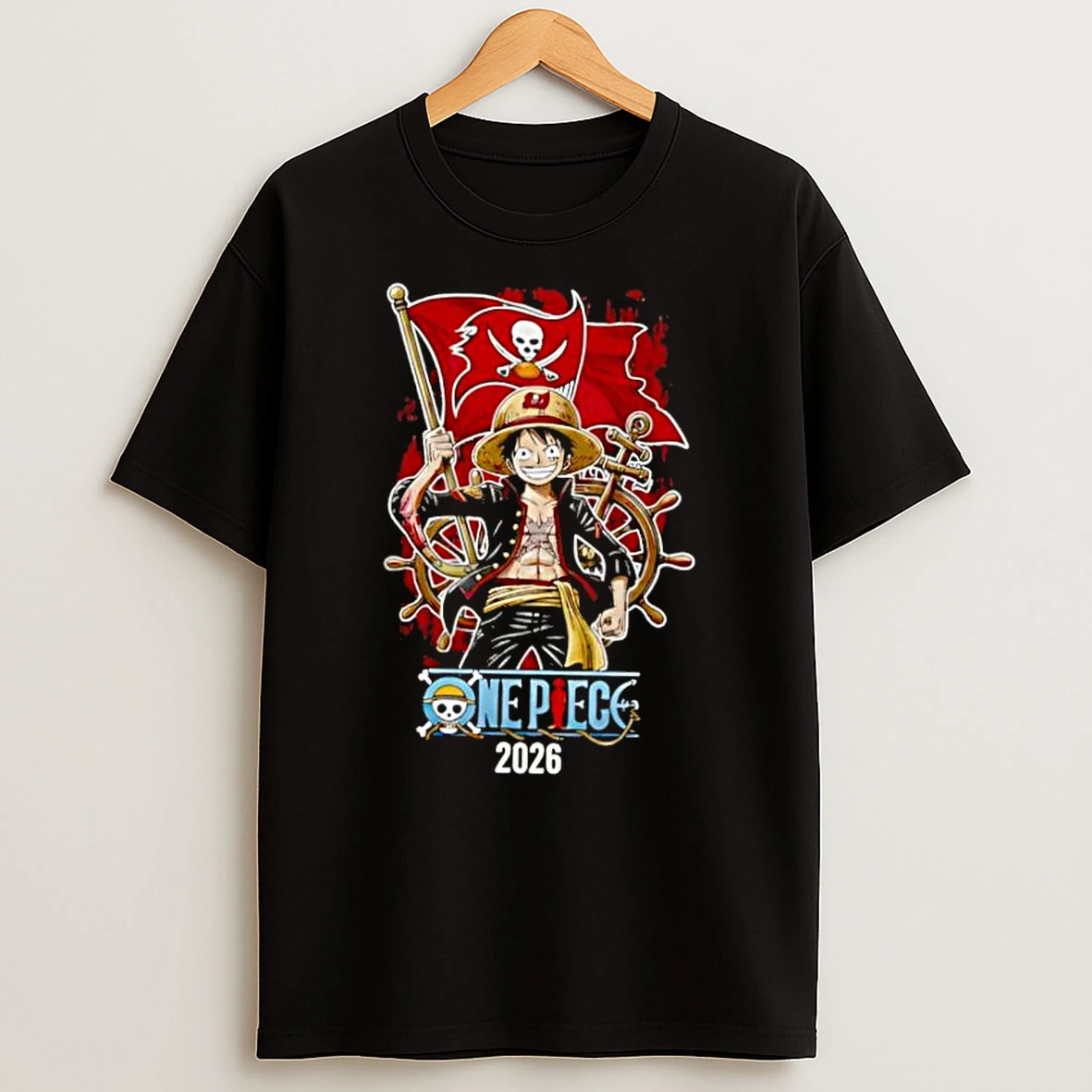 Tampa Bay Buccaneers One Piece 2026 Luffy Shirts
