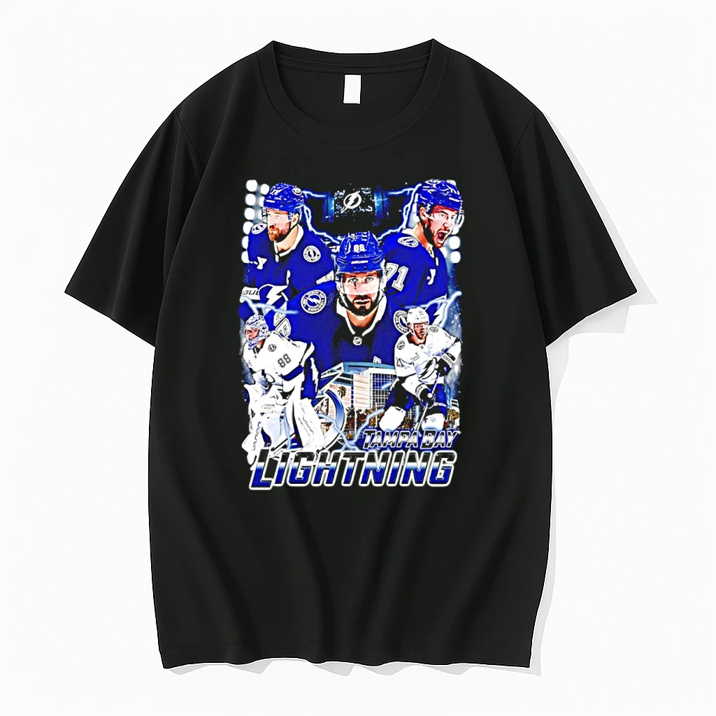 Tampa Bay Lightning Player Collage Graphic Vintage Shirts