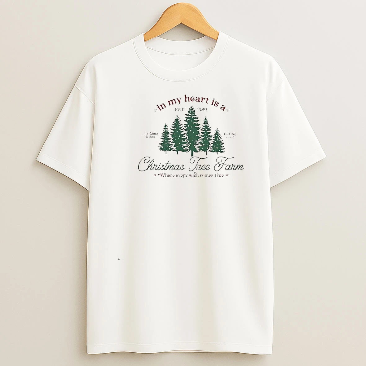 Taylor In My Heart Is A Christmas Tree Farm Shirts