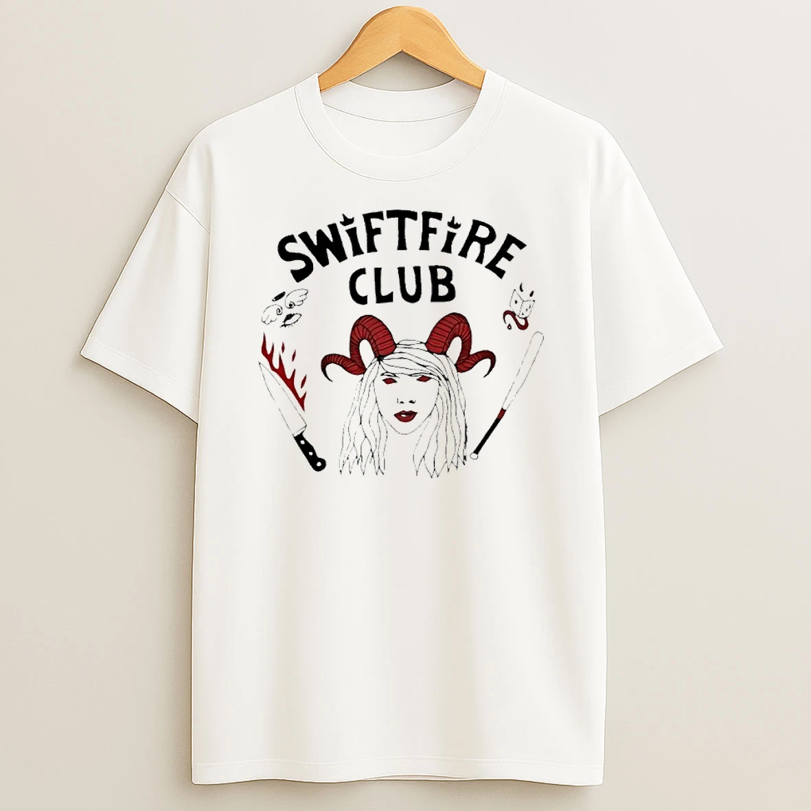 Taylor X Stranger Things Swiftfire Club Shirts