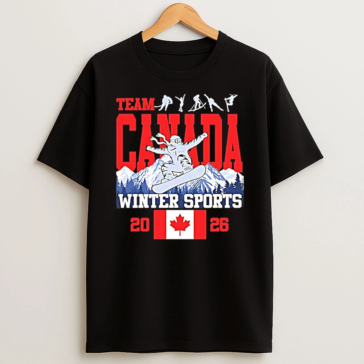 Team Canada Winter Sports 2026 Shirts