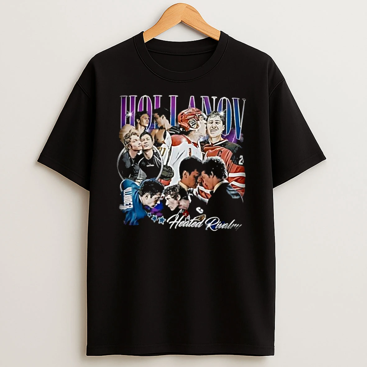Team Hollanov Heated Hudson Williams Connor Storrie Vintage Shirts