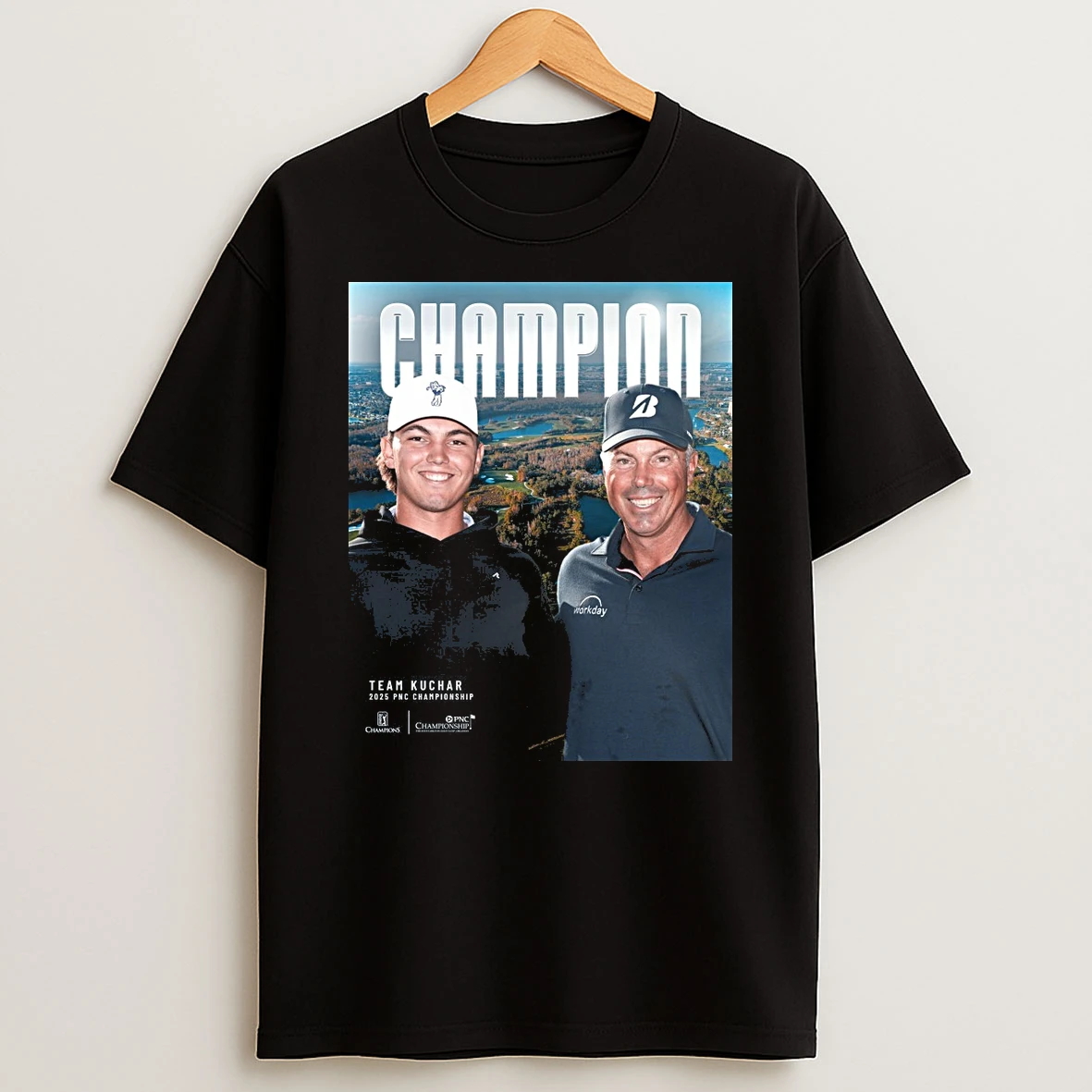 Team Kuchar Matt Kuchar And Son Cameron 2025 Pnc Championship Pga Tour Shirts