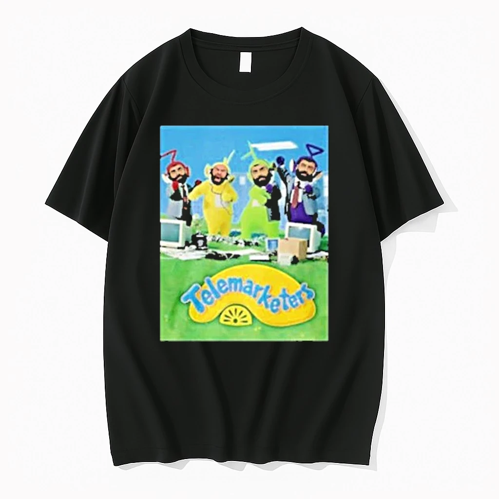 Telemarketers X Teletubbies Parody Shirts