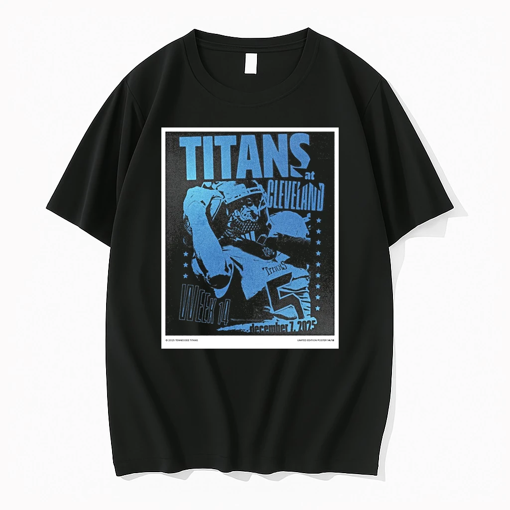 Tennessee Titans Vs Cleveland Browns December 7 2025 Week 14 Nfl Shirts