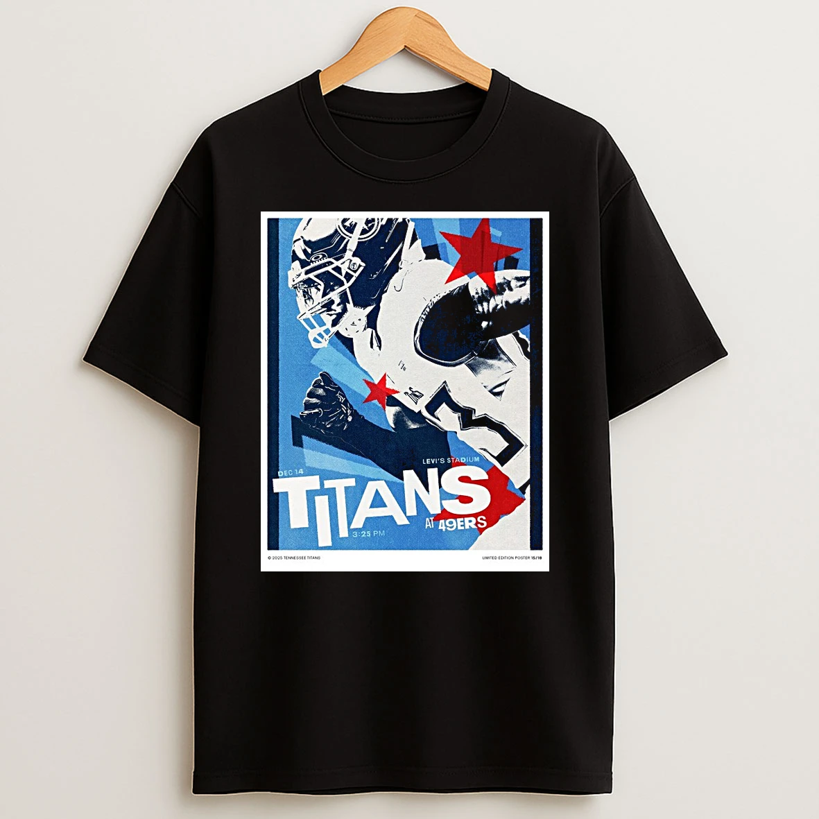 Tennessee Titans At San Francisco 49ers Nfl Football Game December 14 2025 Levis Stadium Shirts