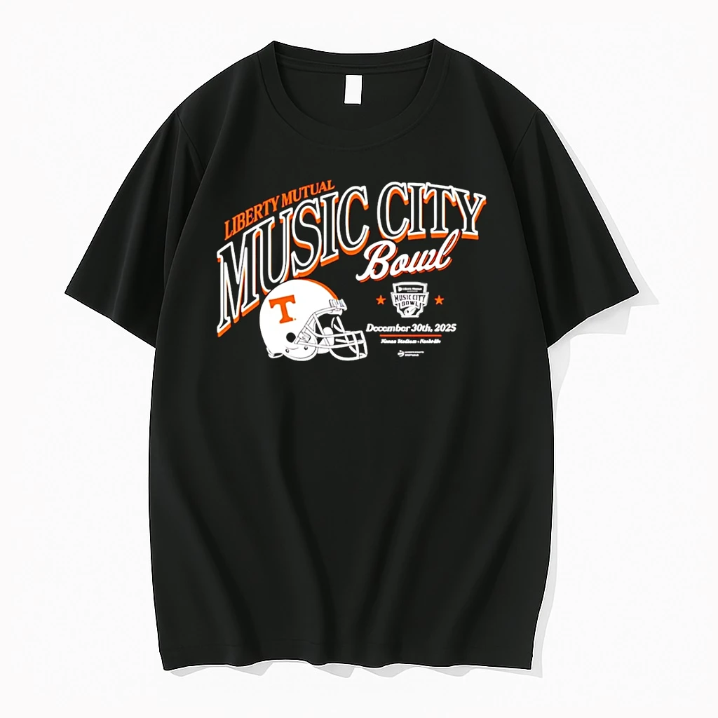 Tennessee Volunteers 2025 Liberty Mutual Music City Bowl Shirts