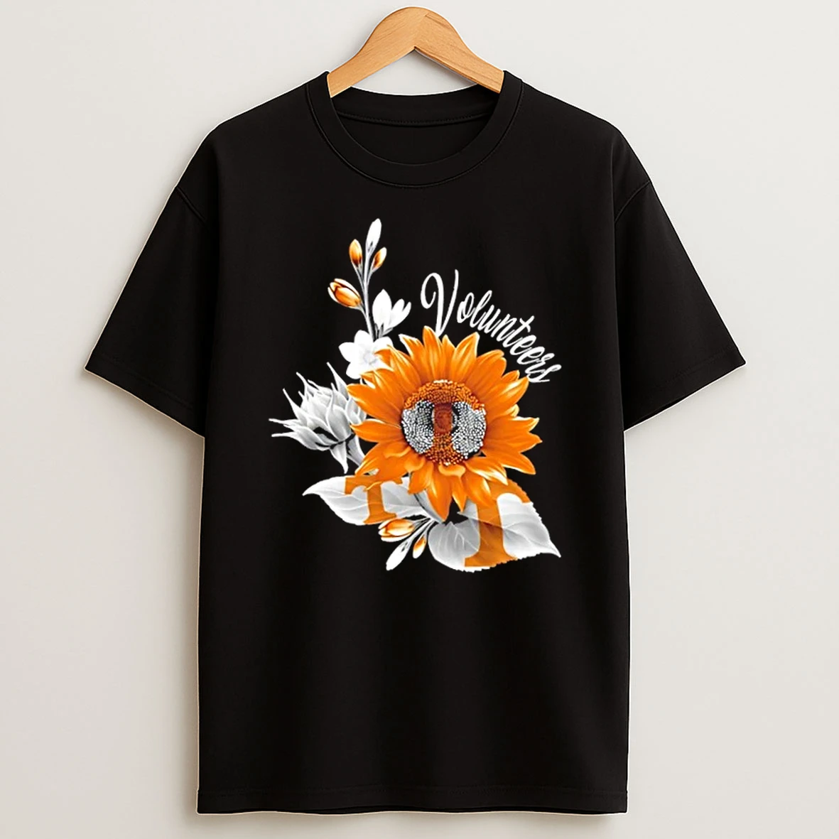 Tennessee Volunteers Football X Sunflower Floral Shirts