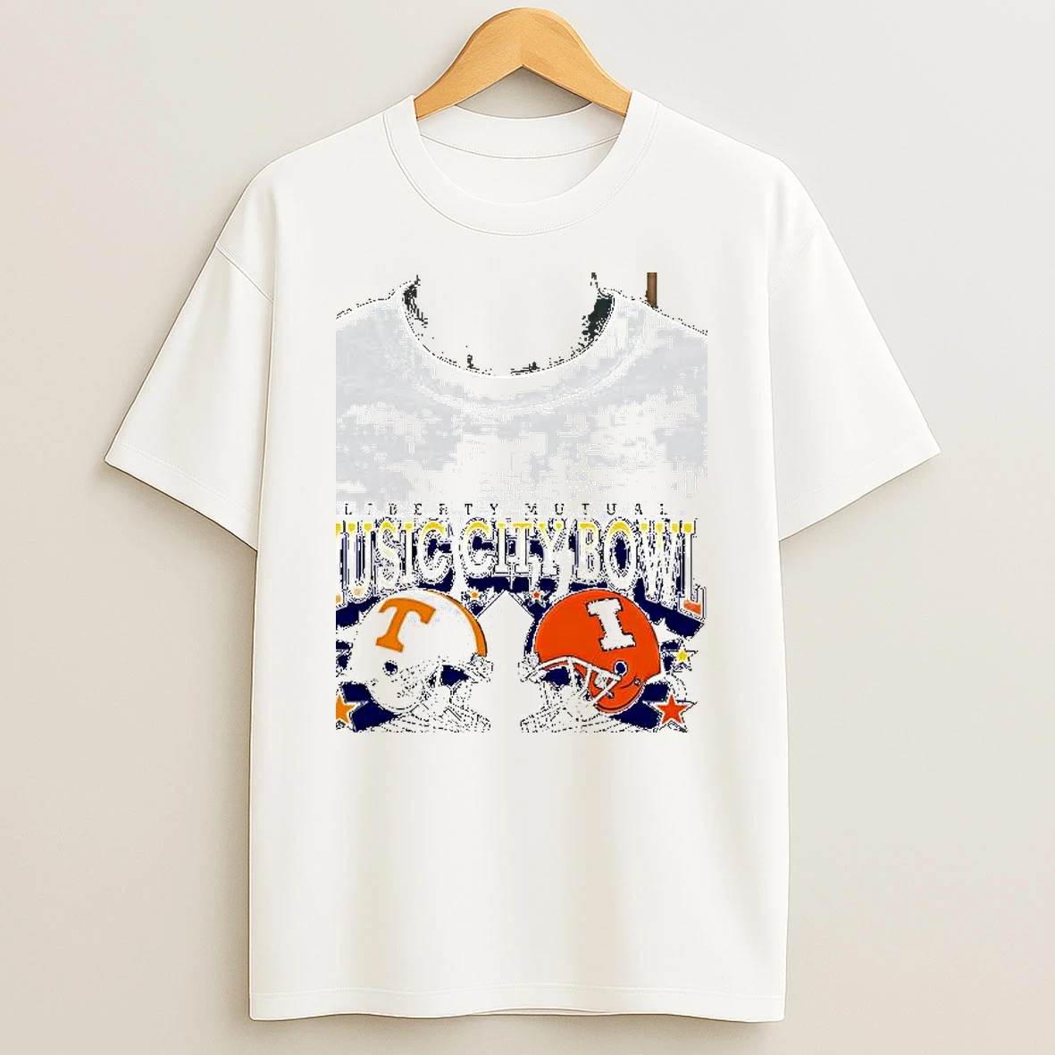 Tennessee Volunteers Vs Illinois Fighting Illini Liberty Mutual Music City Bowl 2025 Shirts