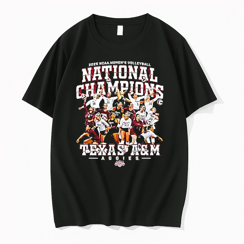 Texas Am 2025 Ncaa Womens Volleyball National Champions Shirts