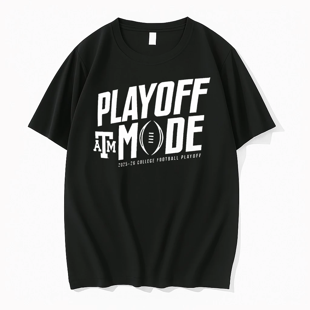 Texas Am Aggies 2025 26 College Football Playoff Pass Protection Playoff Mode Shirts